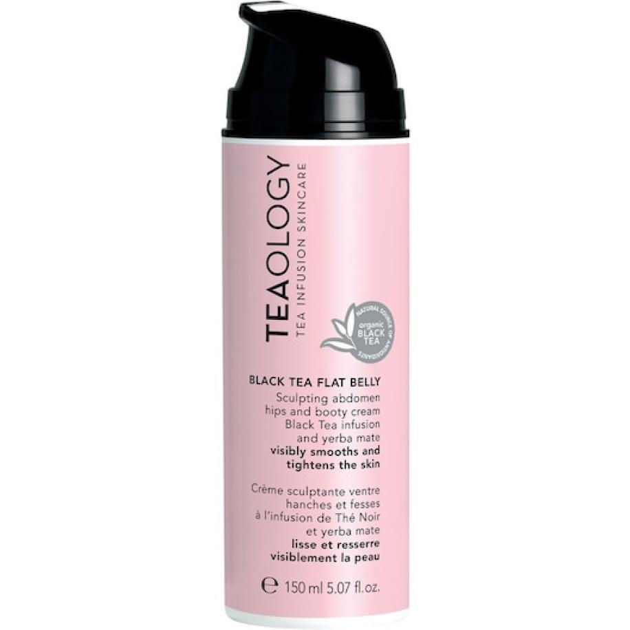 Teaology Lichaamsverzorging Black Tea Flat Belly Cream Bodylotion Dames 150 ml