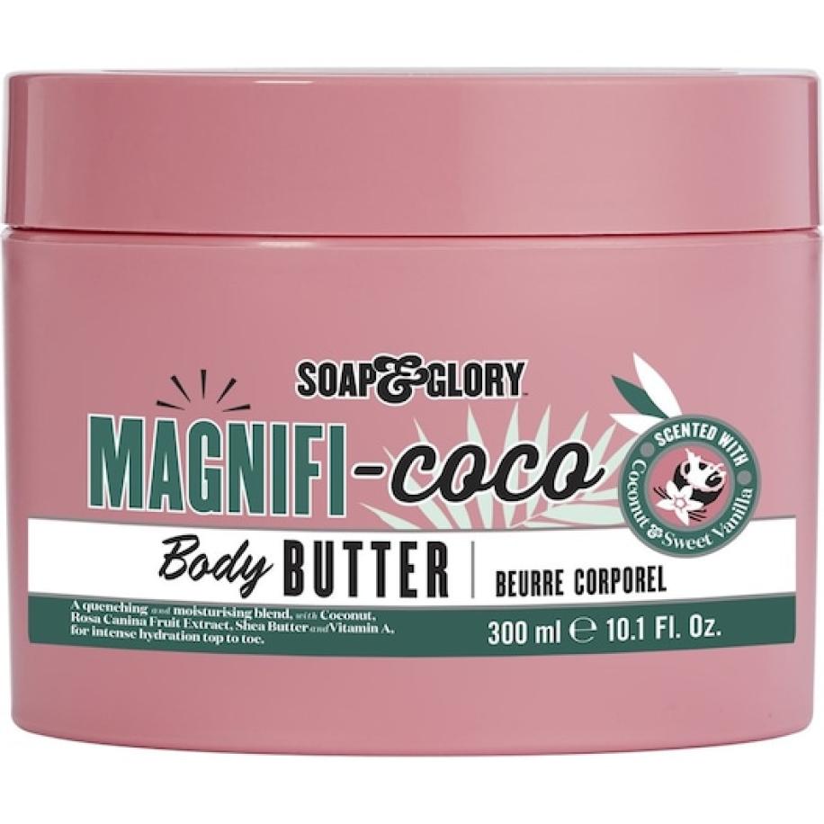 Soap & Glory Vochtinbrenger Magnifi-Coco Lichtgevende Lichaamsboter Bodybutter Dames 300 ml