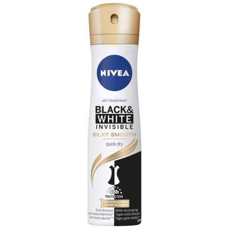 Nivea Black & White Silky Smooth Deodorant Spray