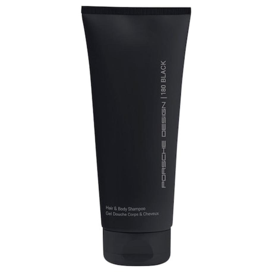 Porsche Design 180 Black Hair & Body Shampoo Douchegel Heren 200 ml