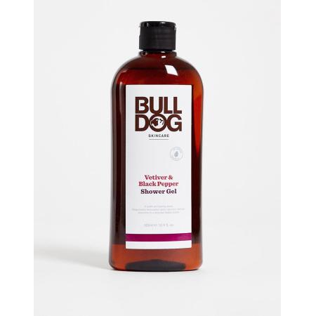 Bulldog Zwarte peper en vetiver douchegel 500ml-Geen kleur