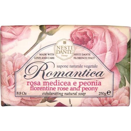 Nesti Dante Firenze Romantica Roos & pioen zeep Handzeep Unisex 250 g