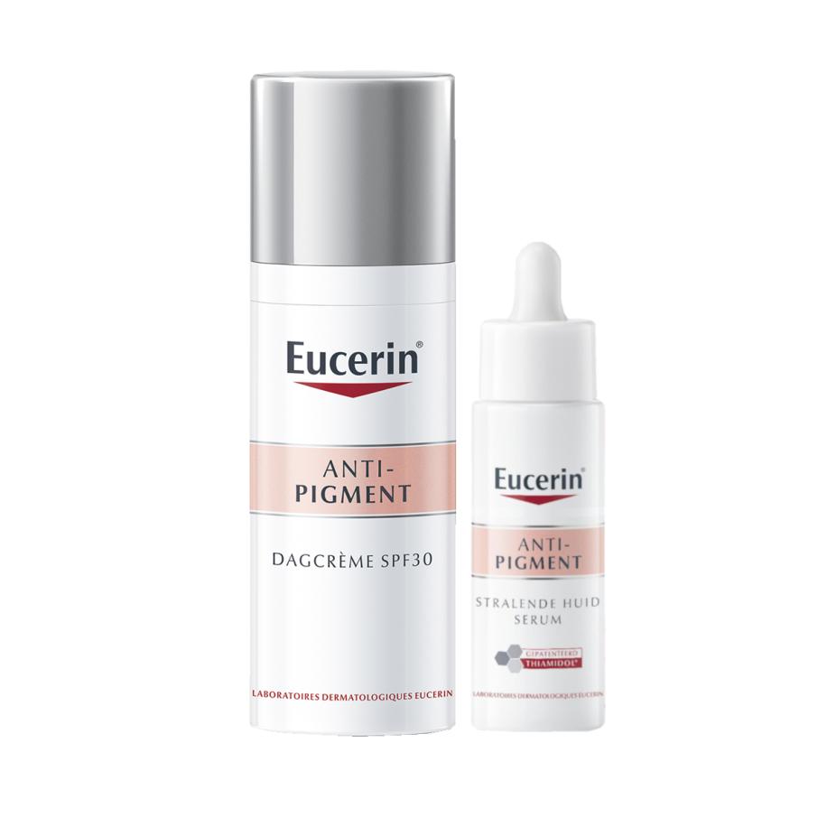 Eucerin Anti-Pigment Combiset - Dagcrème en Stralende Huid Serum
