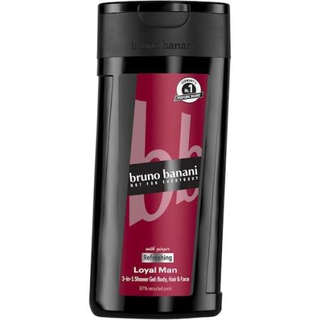 Bruno Banani Loyal Man Haar & Lichaam Douchegel Reiniging Heren 250 ml