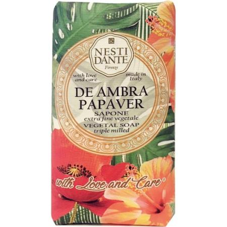 Nesti Dante Firenze N°9 De Ambra Papaver Soap Zeep voor dames Dames 250 g