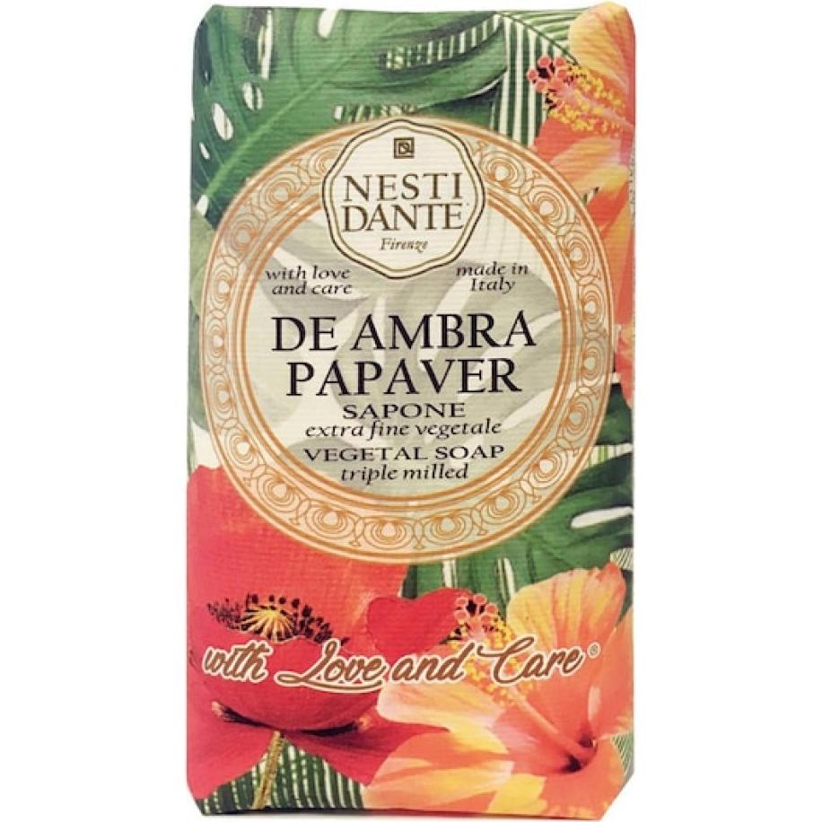 Nesti Dante Firenze N°9 De Ambra Papaver Soap Zeep voor dames Dames 250 g