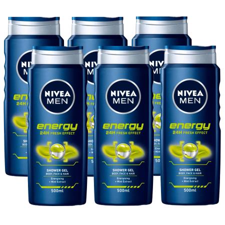 Nivea Men Energy Shower Gel Voordeelverpakking