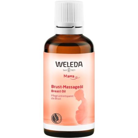 Weleda Zwangerschapszorg Borst massage olie Lichaamsolie Dames 50 ml
