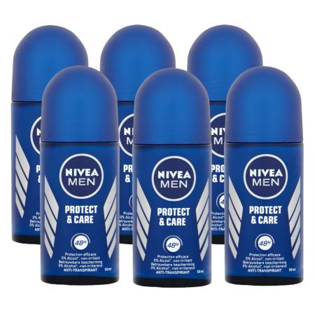 Nivea Men Protect & Care Roll-on Voordeelverpakking