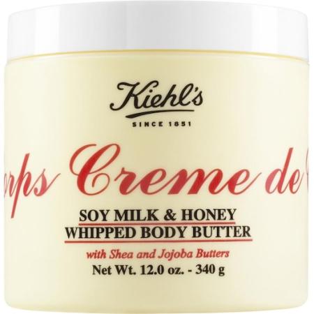Kiehl's Vochtinbrenger Soy Milk & Honey Whipped Body Butter Bodybutter Dames 226 g