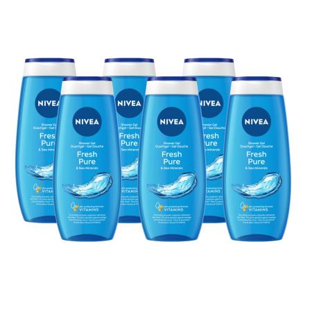 Nivea Fresh Pure Douchegel Multiverpakking