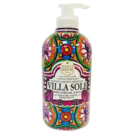 Nesti Dante Firenze Villa Sole Rosso Divino Del Chianti Liquid Soap Vloeibare zeep Unisex 500 ml