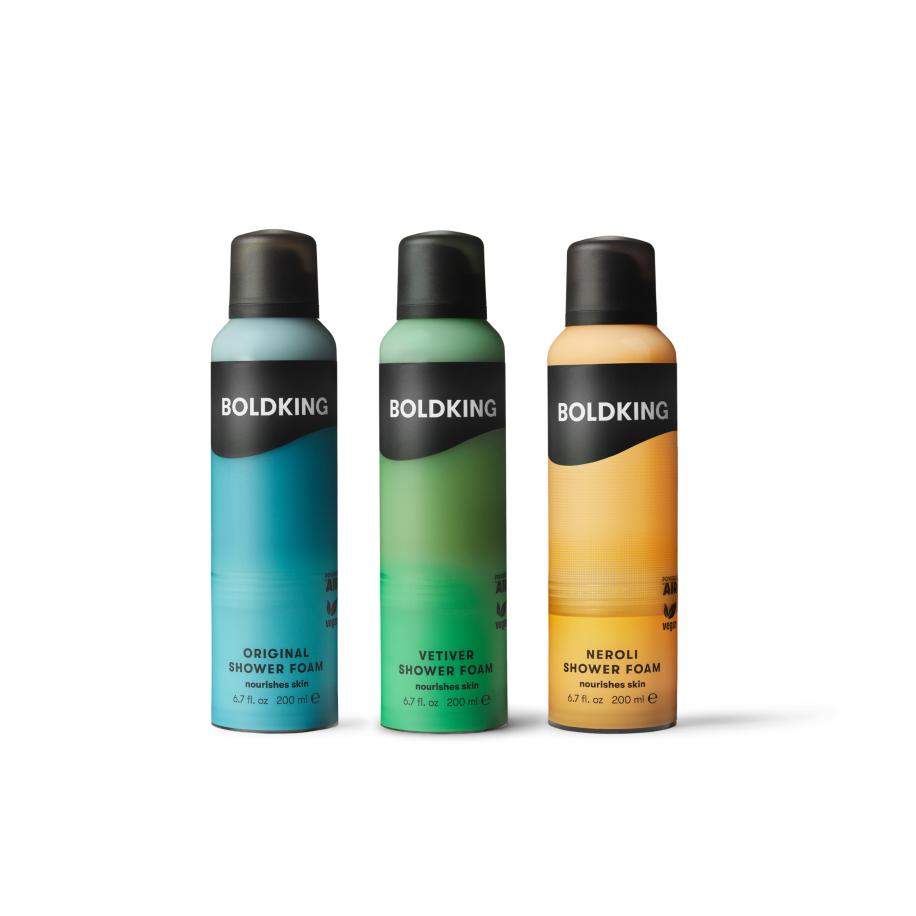 Boldking Shower Foam 200ml neroli