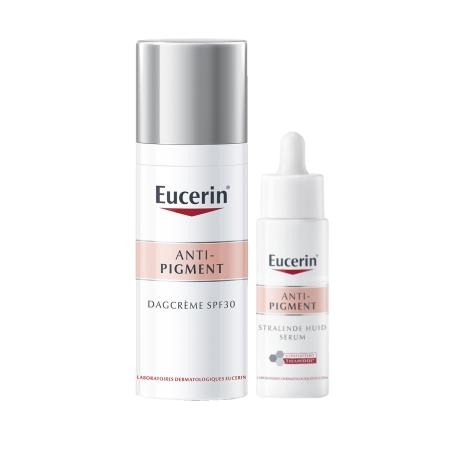 Eucerin Anti-Pigment Combiset - Dagcrème en Stralende Huid Serum