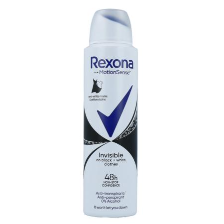 Rexona Deodorantspray Invisible Black & White