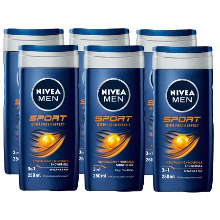 Nivea Men Sport Shower Gel Voordeelverpakking