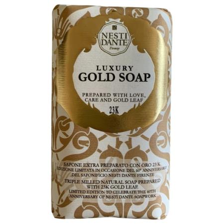 Nesti Dante Firenze Luxury Gold Soap 60th Anniversary Reiniging Unisex 250 g