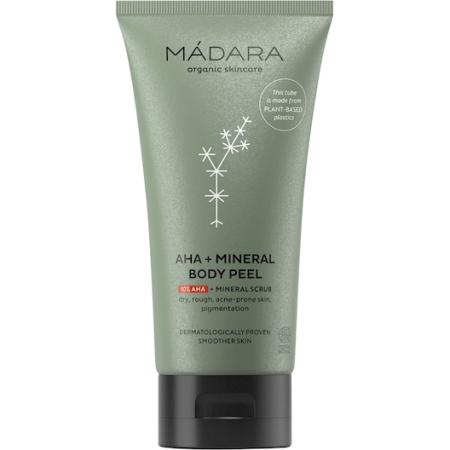 MÁDARA Reiniging AHA+ Mineral Body Peel Lichaamsscrub en -peeling Dames 175 ml