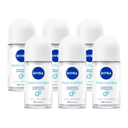 Nivea Fresh Comfort Roll-on Voordeelverpakking