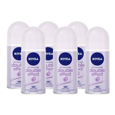 Nivea Double Effect Roll-on Voordeelverpakking