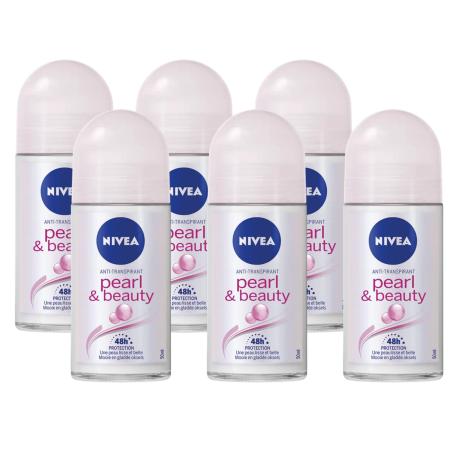Nivea Pearl & Beauty Roll-on Voordeelverpakking