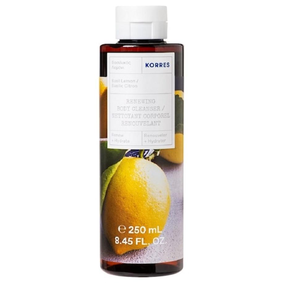 KORRES Basil Lemon Renewing Body Cleanser