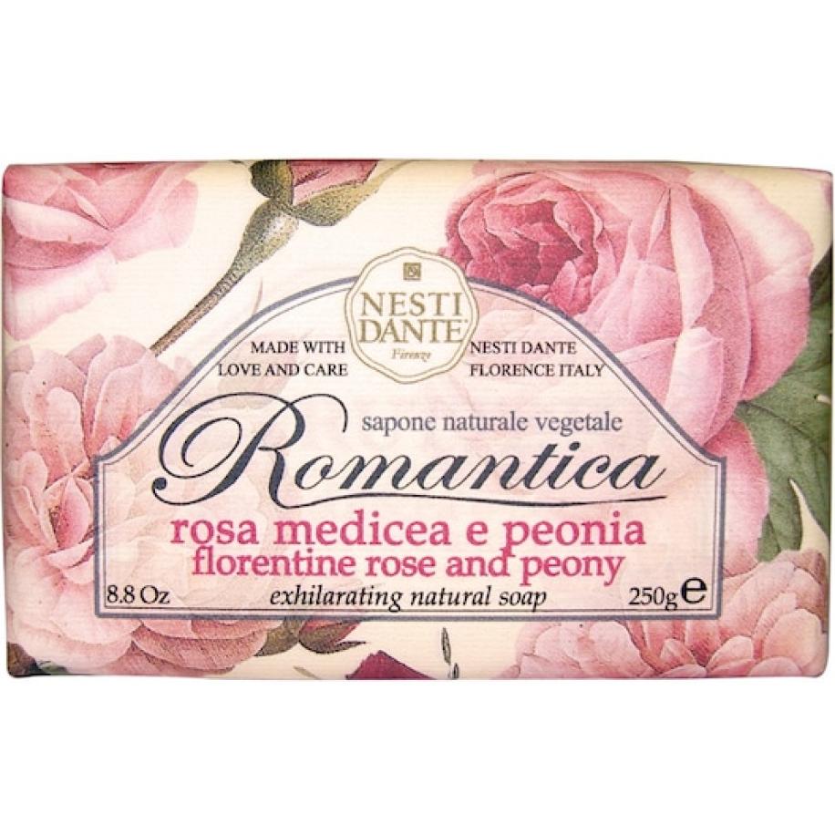 Nesti Dante Firenze Romantica Rose & Peony Soap Reiniging Unisex 250 g
