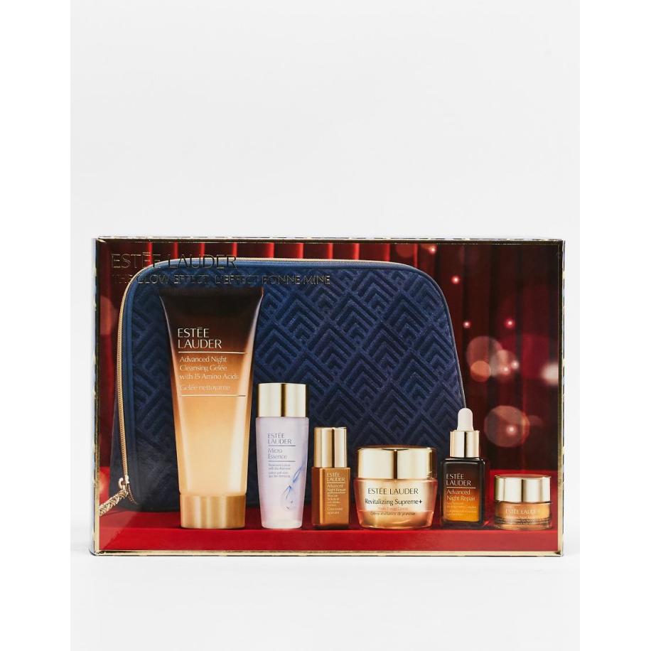 Estee Lauder The Glow Effect 6-delige cadeauset huidverzorging (bespaar 67%)-Geen kleur