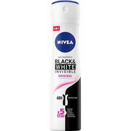 Nivea Black & White Invisible Original Deodorant Spray