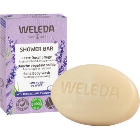 Weleda Douche verzorging Shower Bar Solid Doucheverzorging Lavendel + Vetiver Zeep Unisex 75 g