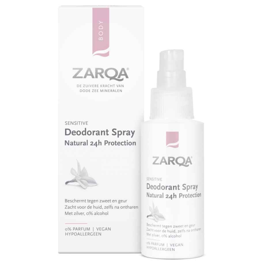 ZARQA Sensitive Deodorant Spray Natural 24H Protection