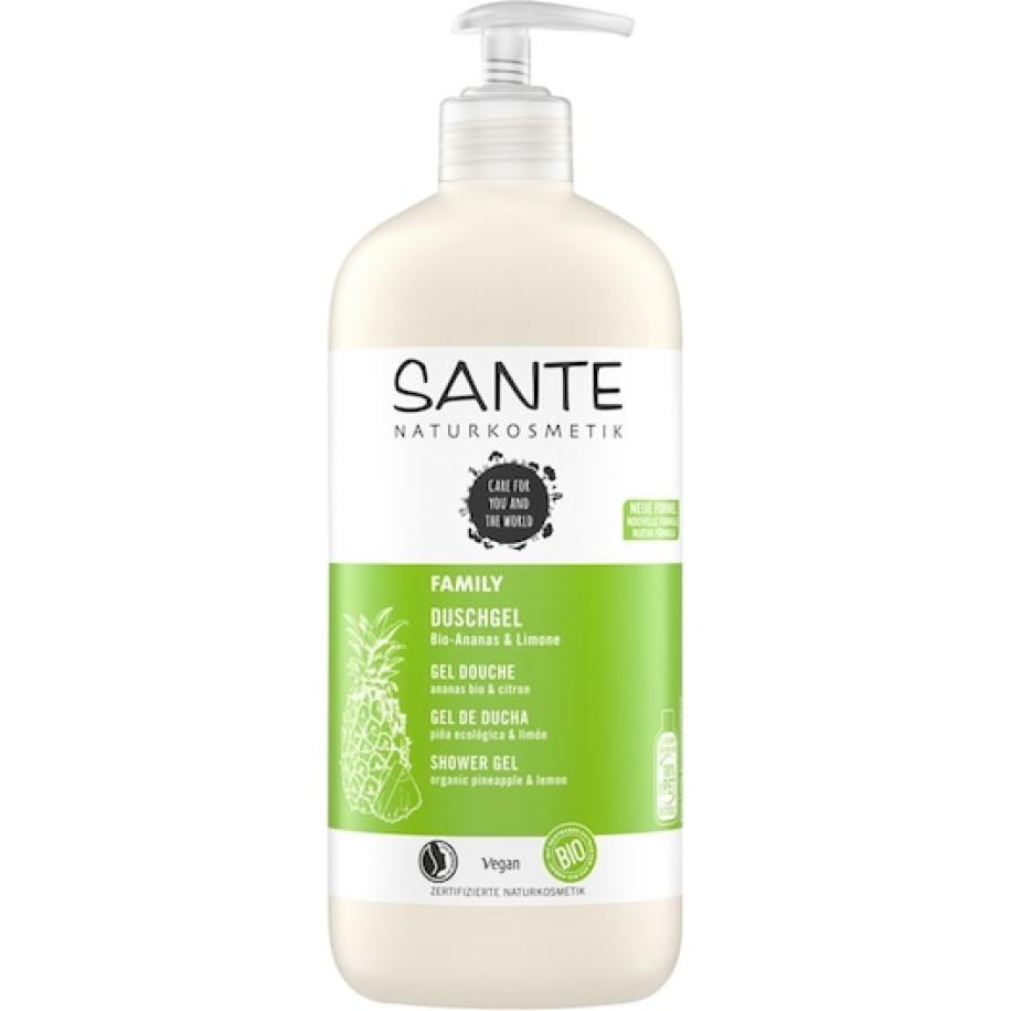 Sante Naturkosmetik Douche verzorging Douchegel Bio Ananas & Limoen Dames 500 ml