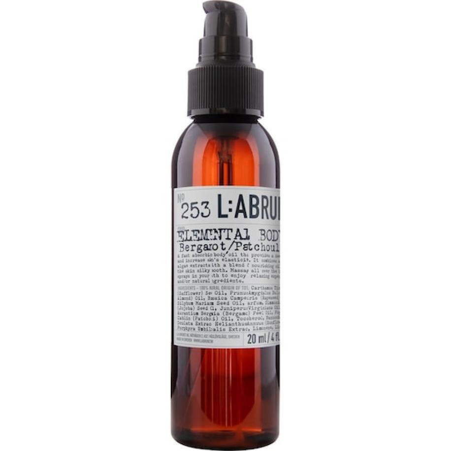 La Bruket Oliën 253 Elemental Body Oil Bergamot/Patchouli Lichaamsolie Dames 190 ml
