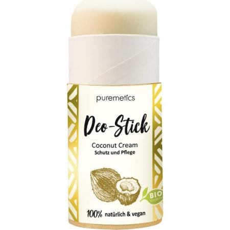 puremetics Lichaamsverzorging Deo-Stick Coconut-Cream Deodorant Dames 50 ml