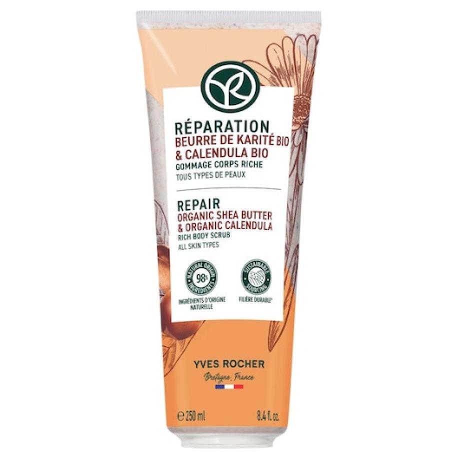 Yves Rocher Repair Rijke Lichaamsscrub Body scrub Dames 250 ml