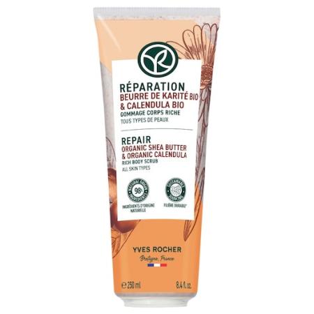 Yves Rocher Repair Rijke Lichaamsscrub Body scrub Dames 250 ml