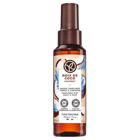 Yves Rocher Coconut Geparfumeerde nevel voor lichaam en haar Bodyspray Dames 100 ml