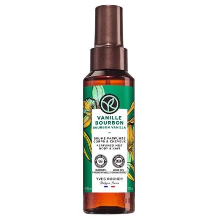 Yves Rocher Bourbon Vanilla Geparfumeerde nevel voor lichaam en haar Bodyspray Dames 100 ml