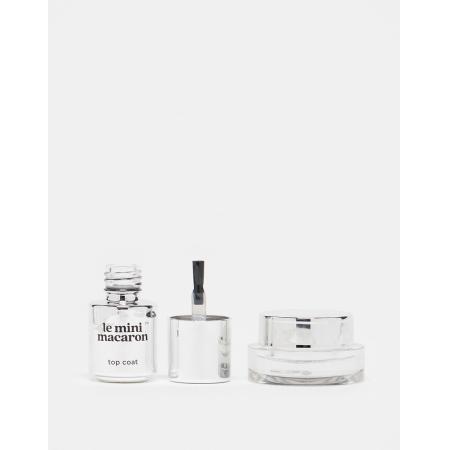 Le Mini Macaron Le Pearl Chroompoederset-Zilver