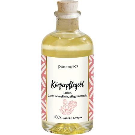 puremetics Lichaamsverzorging Verzorgende body oil Lotos Lichaamsolie Dames 100 ml