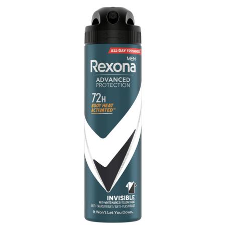 Rexona Men Invisible On Black + White Clothes Aerosol Anti-transpirant