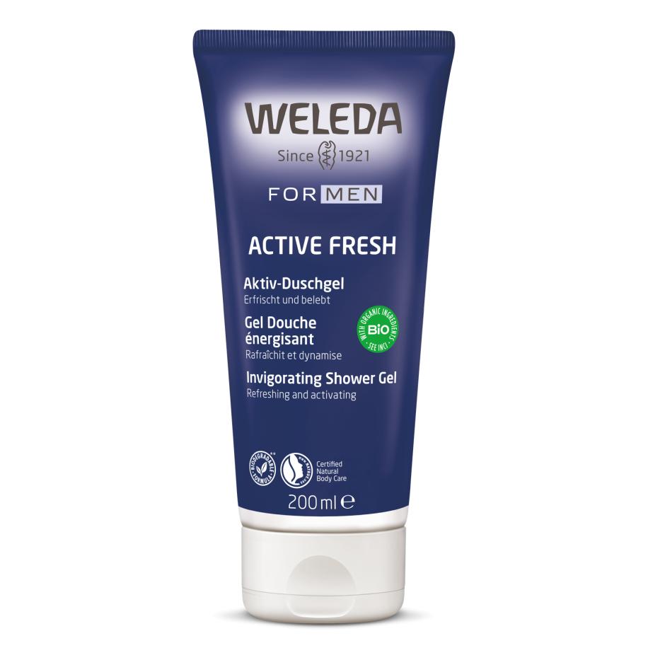 Weleda For Men Active Fresh 3-in-1 Shower Gel