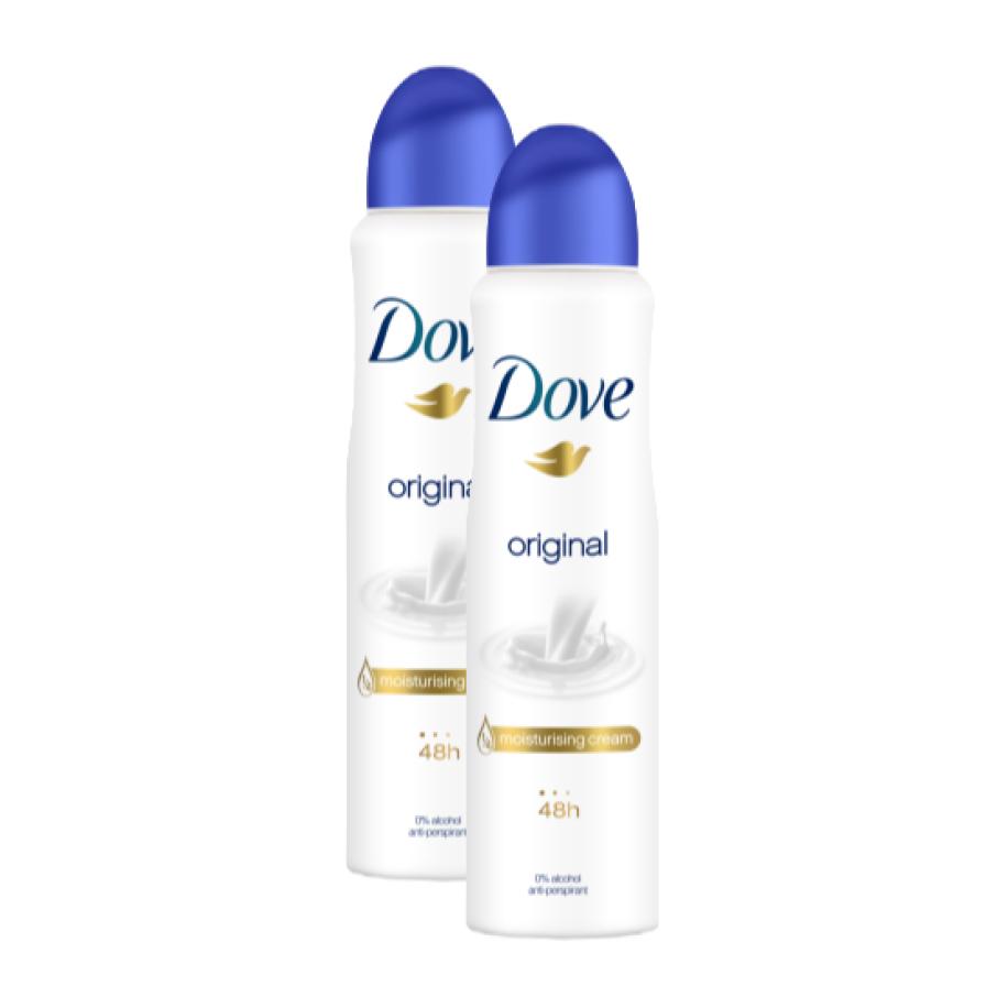 Dove Original Spray Duo