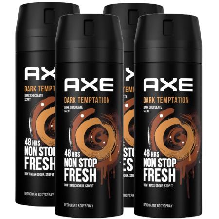 Axe Dark Temptation Deodorant Bodyspray - Multiverpakking