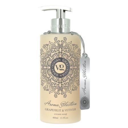 Vivian Gray Grapefruit & Vetiver Cream Soap