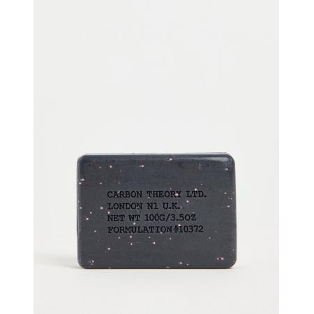 Carbon Theory Houtskool en Tea Tree Olie Breakout Control Exfolierende Zeep 100 g-Geen kleur