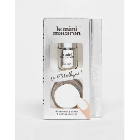 Le Mini Macaron Le Metallique Chroompoederset-Zilver