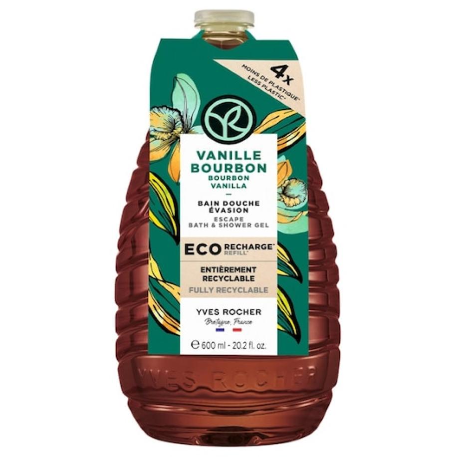 Yves Rocher Bourbon Vanilla Escape Bad- en Douchegel Dames 600 ml