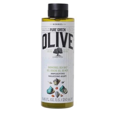 KORRES Olive & Sea Salt Showergel