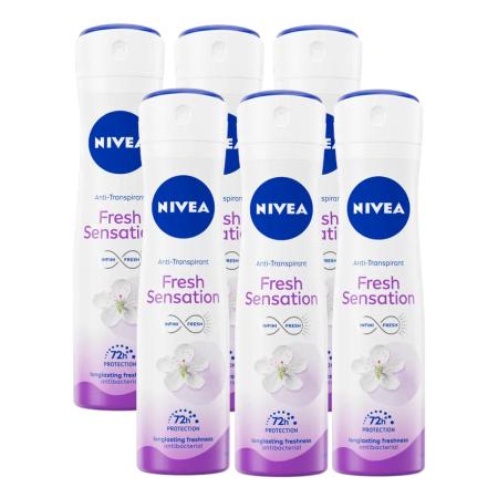 Nivea Fresh Sensation Anti-Transpirant Spray Voordeelverpakking